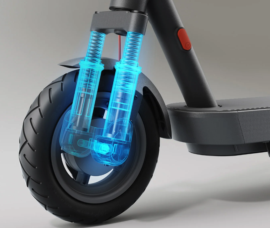 Μπροστινές διπλές αναρτήσεις για άνετη οδήγηση